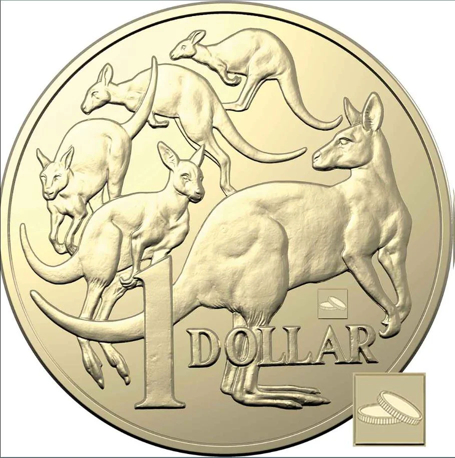 2022 Downies 90th Anniversary $1 Coin Stack Privymark Coin Pack - Image 3