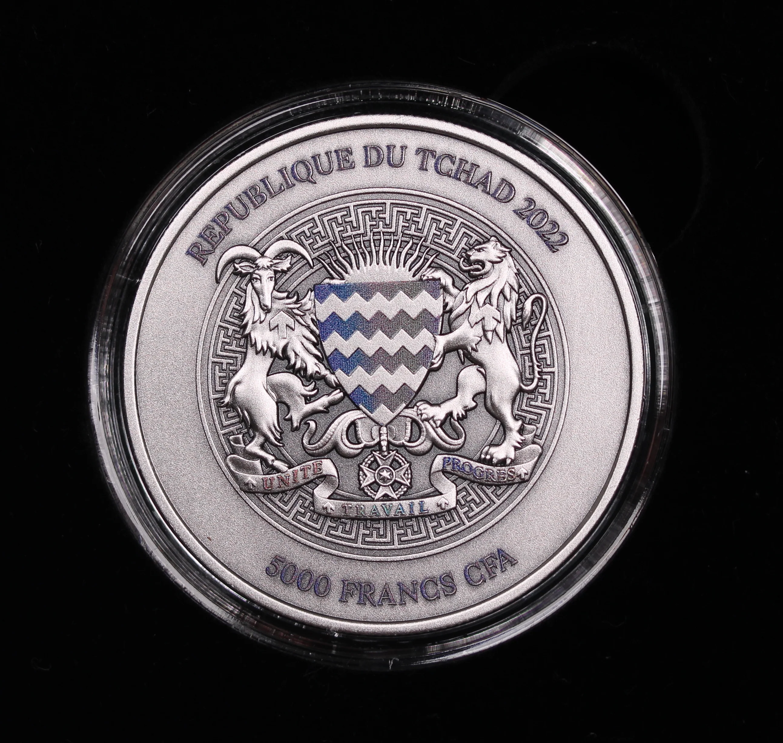 2022 Dragons and Tiger 1oz Silver Coin - Image 2