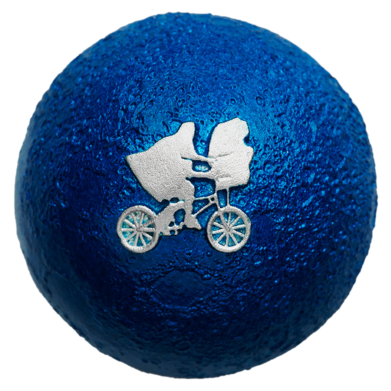 2022 E.T. 40th Anniversary 1oz Silver Bicycle Silhouette Moon Sphere Coin - Image 4