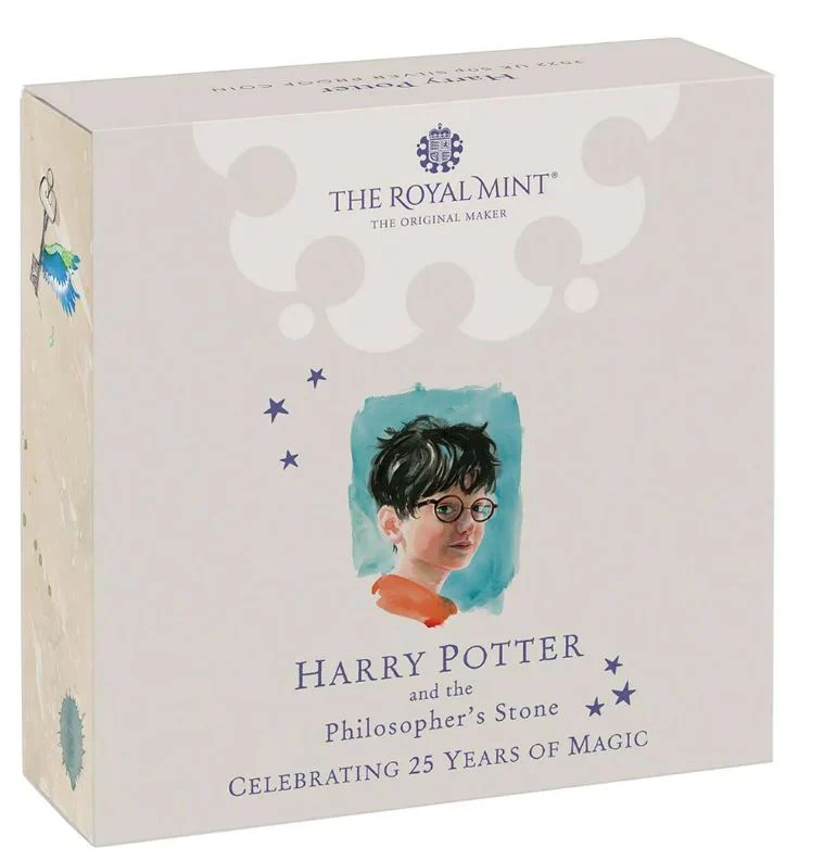 2022 Harry Potter 50p Coloured Silver Proof Coin - Image 4