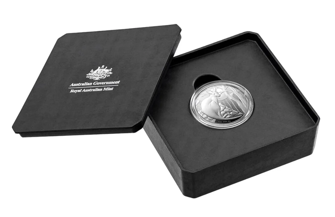 2022 Kangaroo Series - Impressions Proof 1oz Silver Coin - Image 4