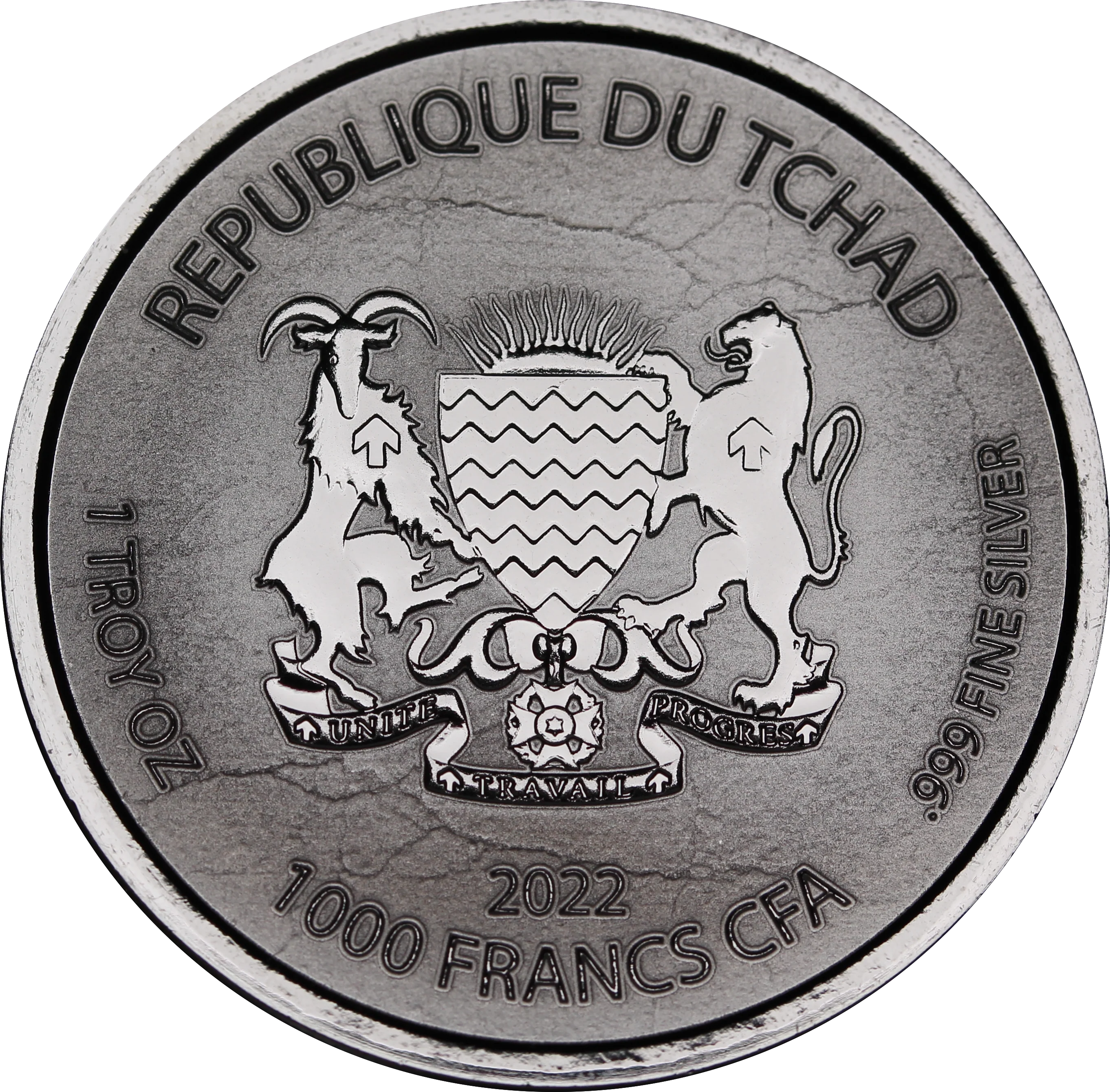 2022 Kek Egyptian God 1oz Silver Coin - Image 2