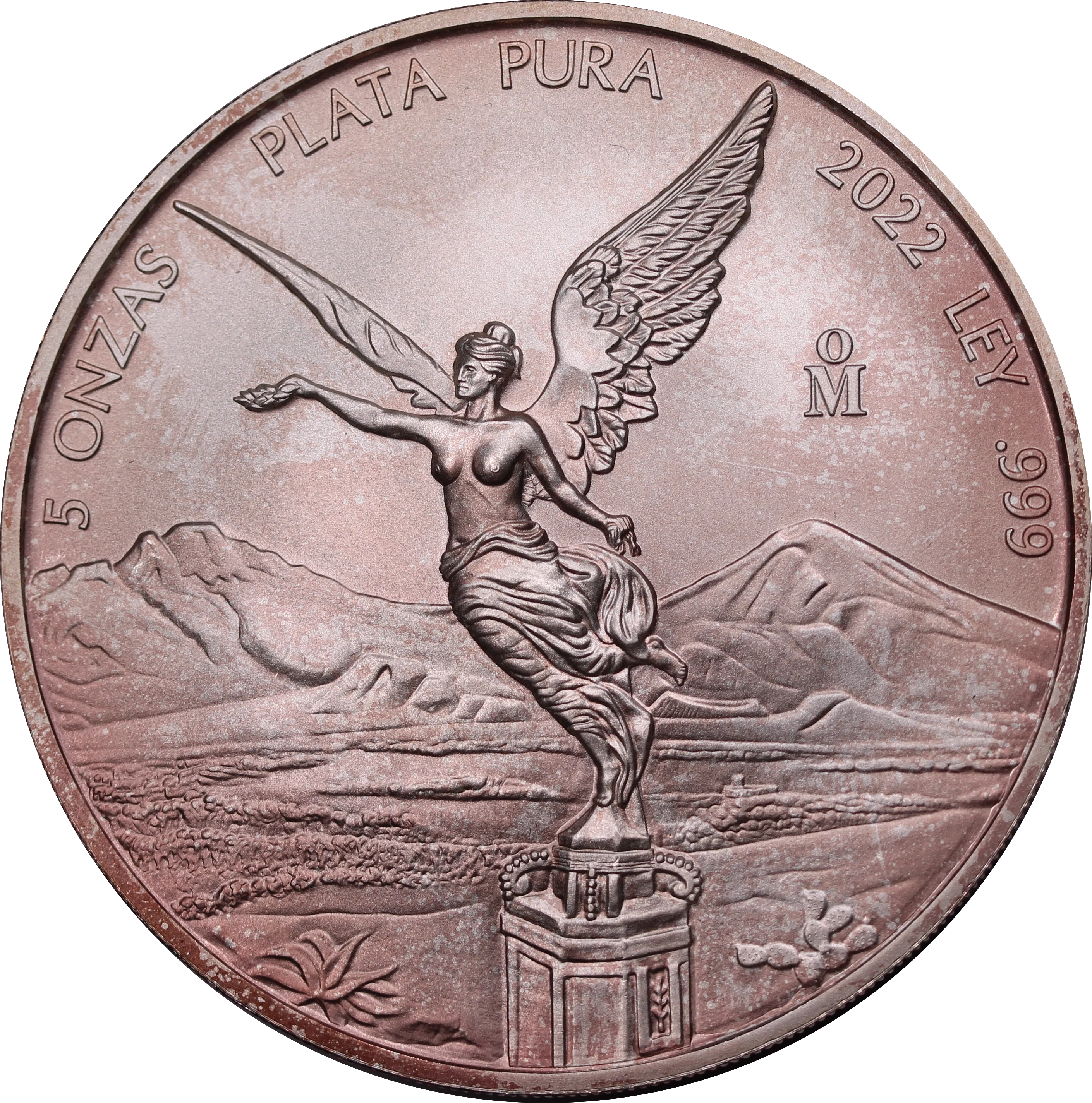 2022 Mexico 5oz Silver Libertad Coin