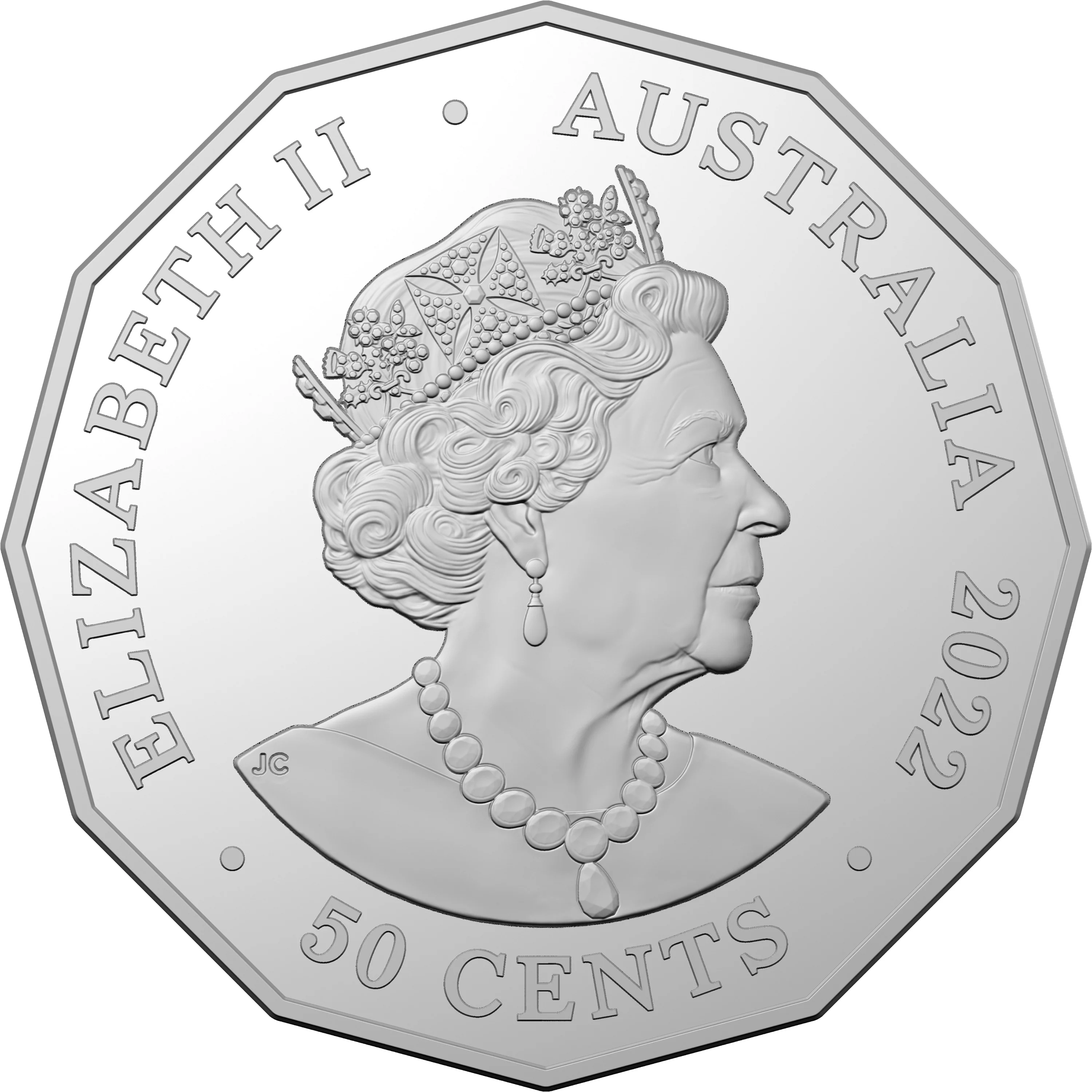 2022 Platinum Jubilee of HM Queen Elizabeth II Carded 50c - Image 3