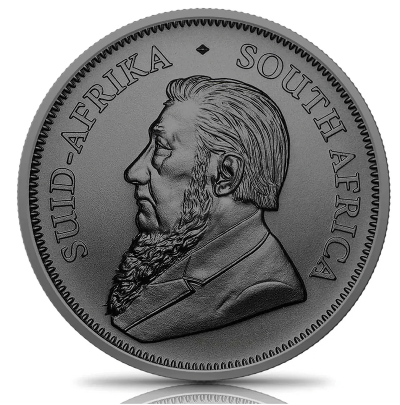 2022 Ruthenium and Gold Krugerrand Silver 1oz Coin - Image 2