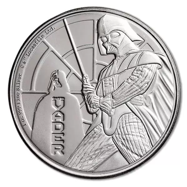 2022 Star Wars - Darth Vader 1oz Silver Coin