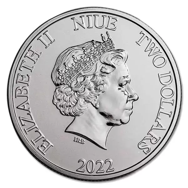 2022 Star Wars - Darth Vader 1oz Silver Coin - Image 2