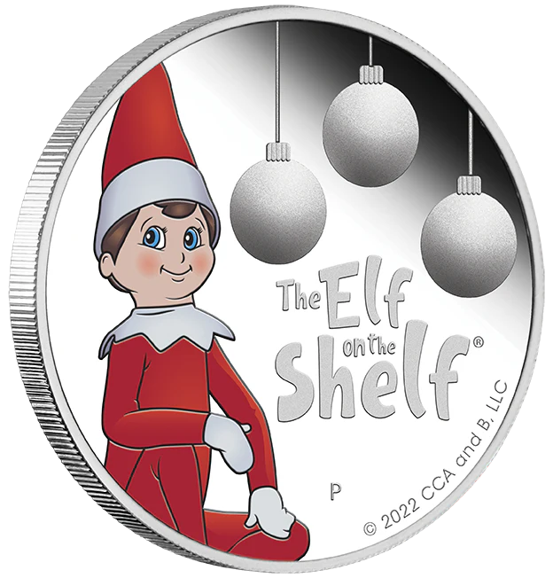2022 The Elf on the Shelf 1/2oz Silver Proof Coin