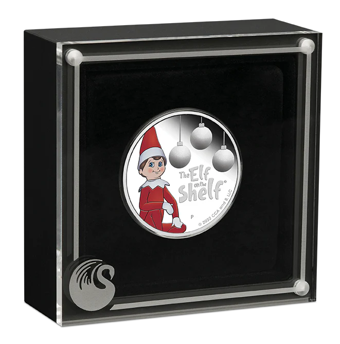 2022 The Elf on the Shelf 1/2oz Silver Proof Coin - Image 3