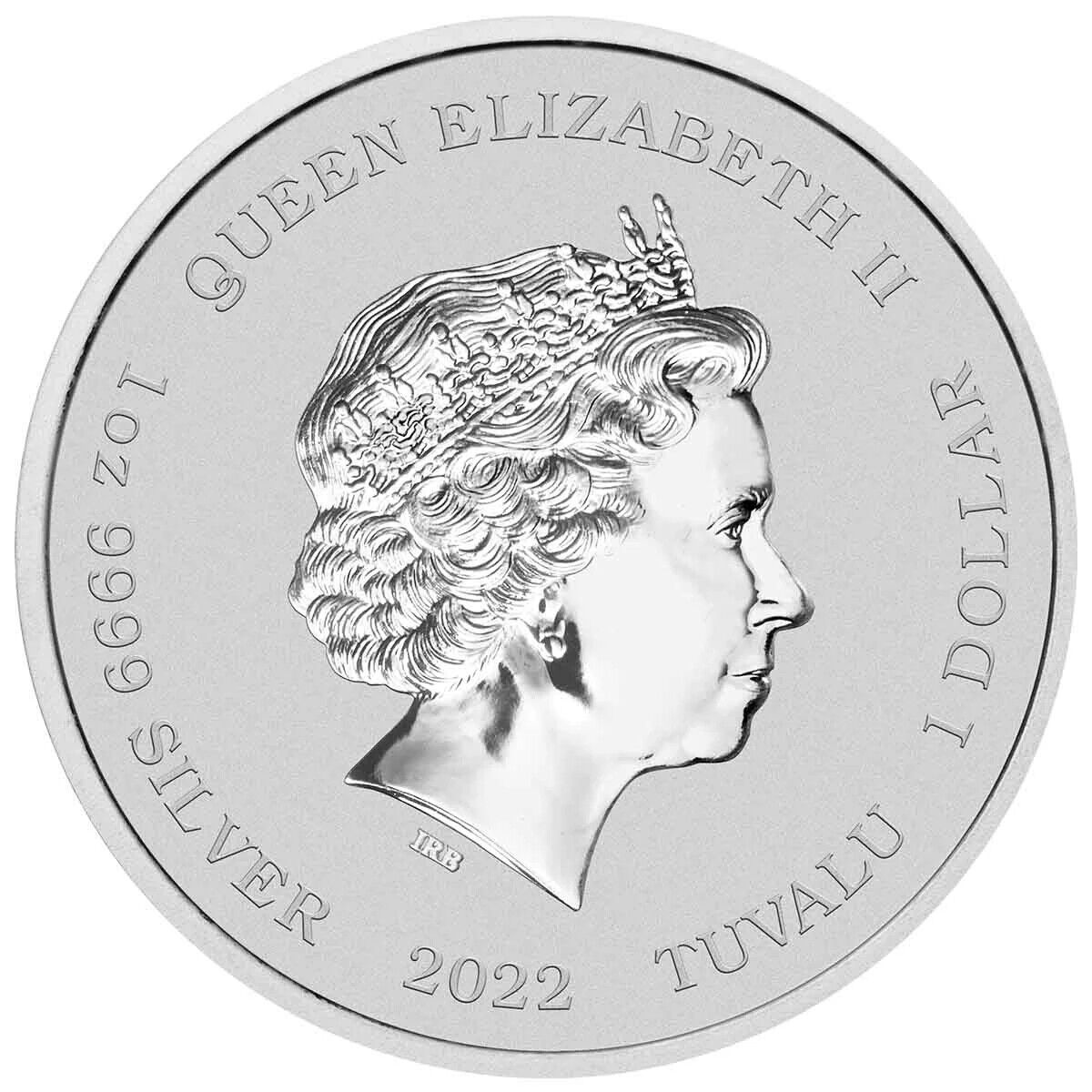 2022 The Phantom 1oz Silver Coin in Card - Image 3