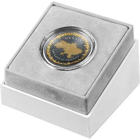 2022 Ukraine The Land of Freedom United Crypto States 1 oz Proof Silver Coin - Image 3