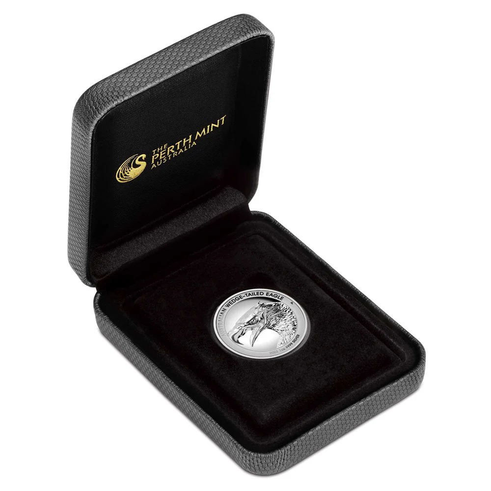 2022 Wedge-tailed Eagle 1oz Silver Ultra High Relief Coin - Image 4