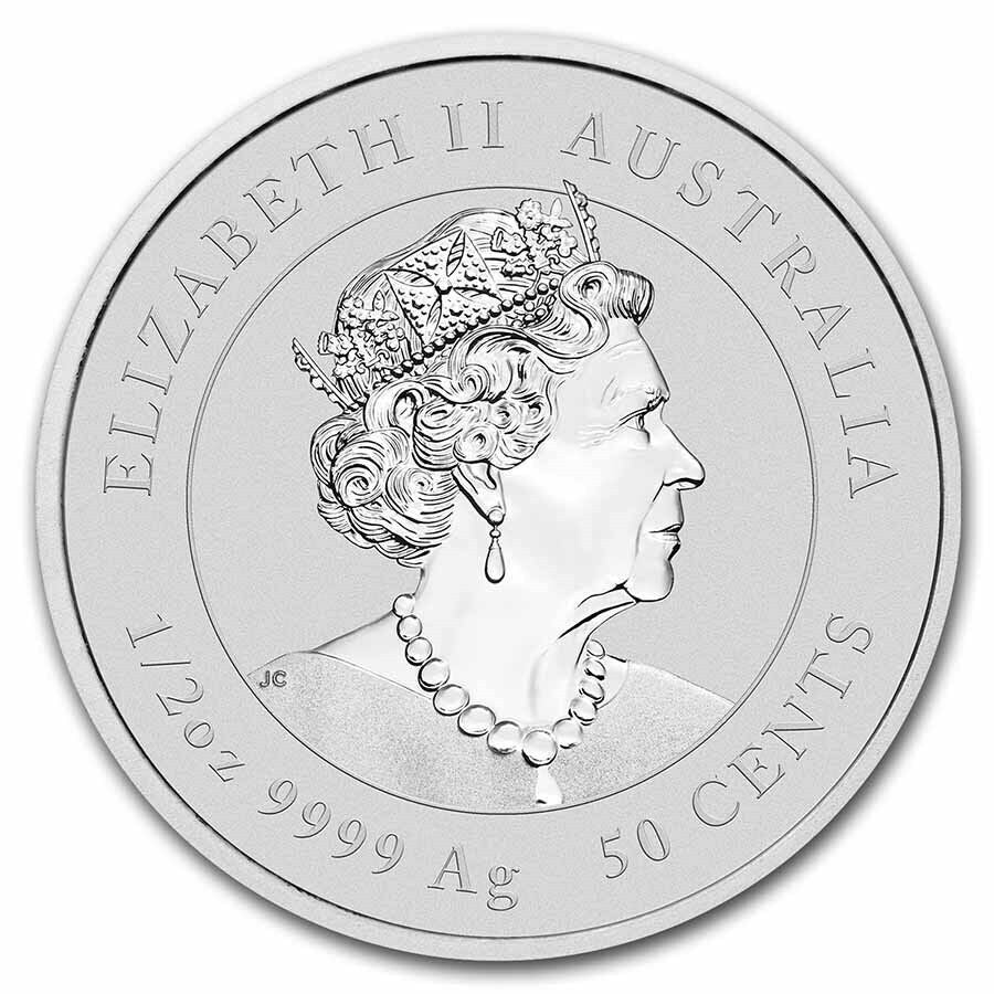 2022 Year of the Tiger 1/2oz Coloured Silver Proof Coin - Image 2