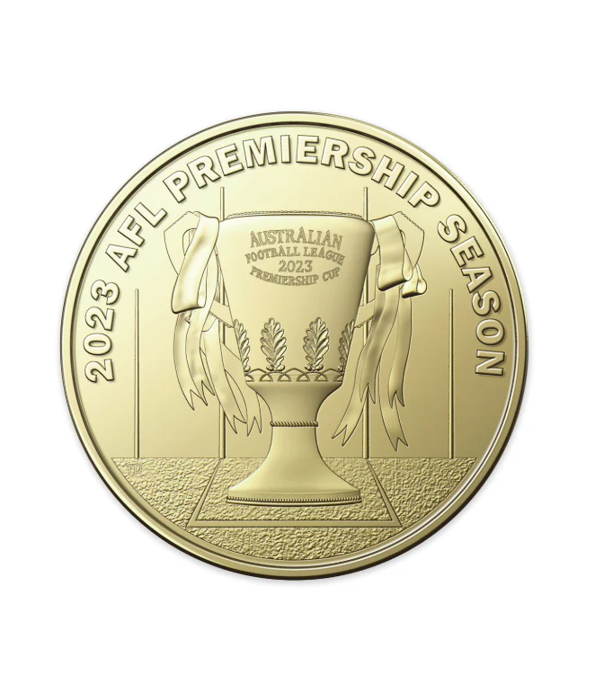 2023 $1 Collingwood AFL Premiers PNC - Image 3