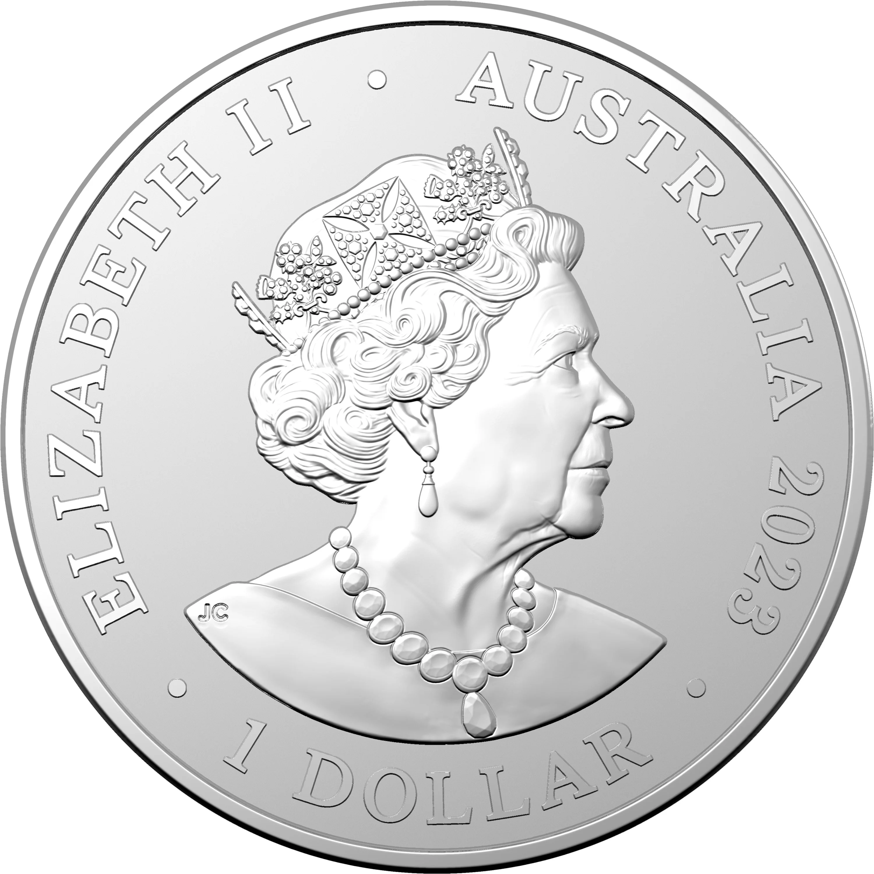 2023 ACDC $1 Silver Frosted Uncirculated Coin - Image 3