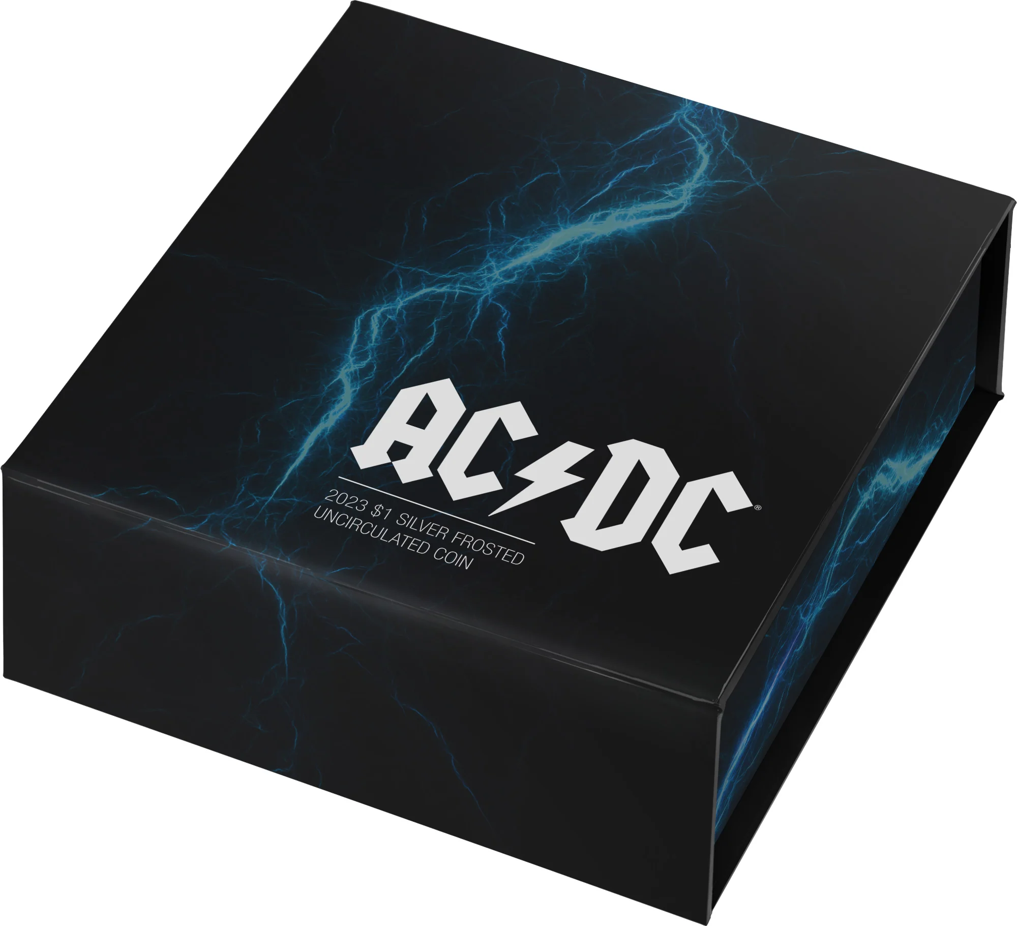 2023 ACDC $1 Silver Frosted Uncirculated Coin - Image 4