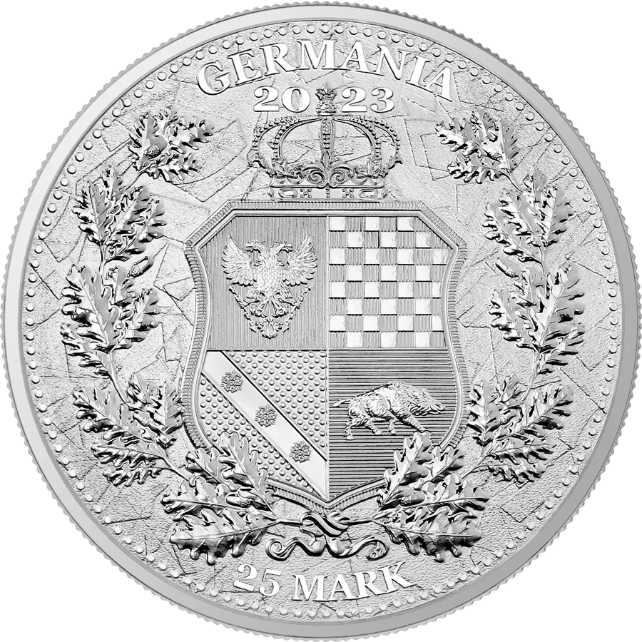 2023 Allegories: Galia & Germania 5oz Silver BU - Image 3