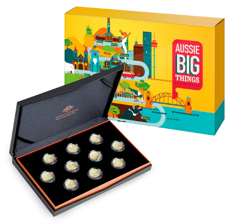 2023 Aussie Big Things $1 10 Proof Coin Set