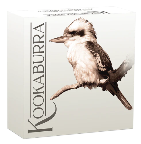 2023 Australian Kookaburra 2oz Silver Proof High Relief Gilded Coin - Image 4