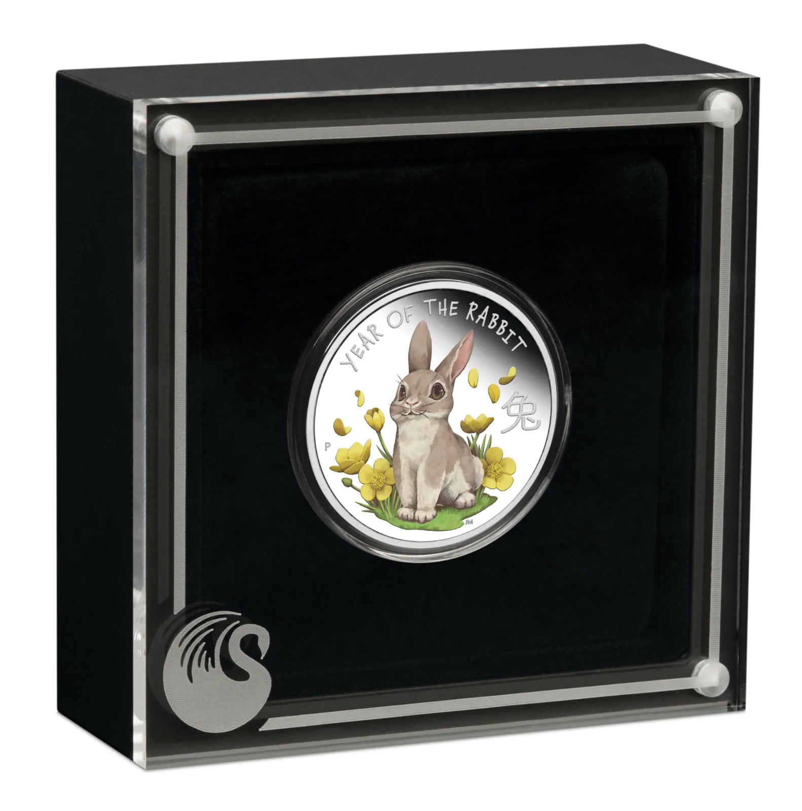 2023 Baby Rabbit 1/2oz Silver Proof Coin - Image 3