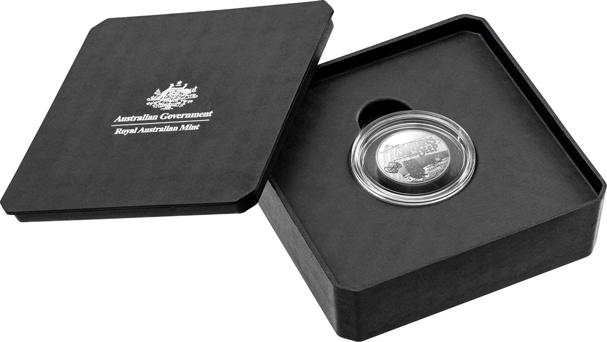 2023 Creatures of the Deep $1 Fine Silver ‘C’ Mintmark Proof Coin - Image 5