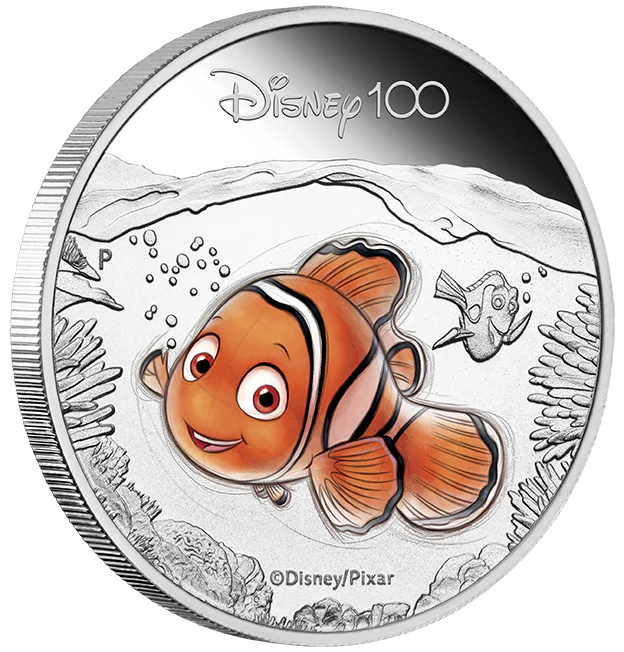 2023 Disney 100 - Finding Nemo 1/2oz Silver Proof Coin