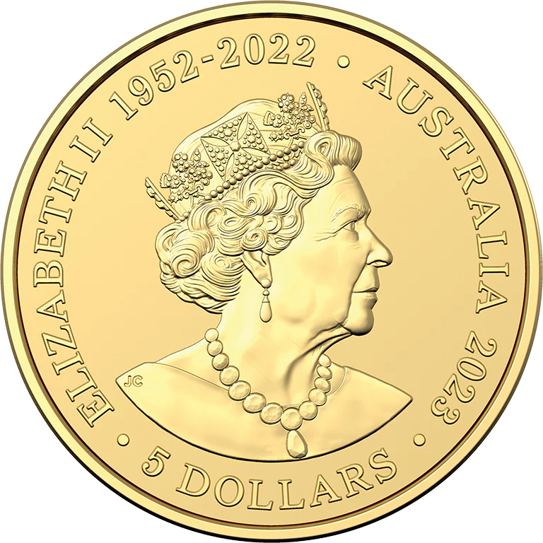 2023 FIFA Women’s World Cup $5 ½ g Gold Frosted Uncirculated Coin - Image 3