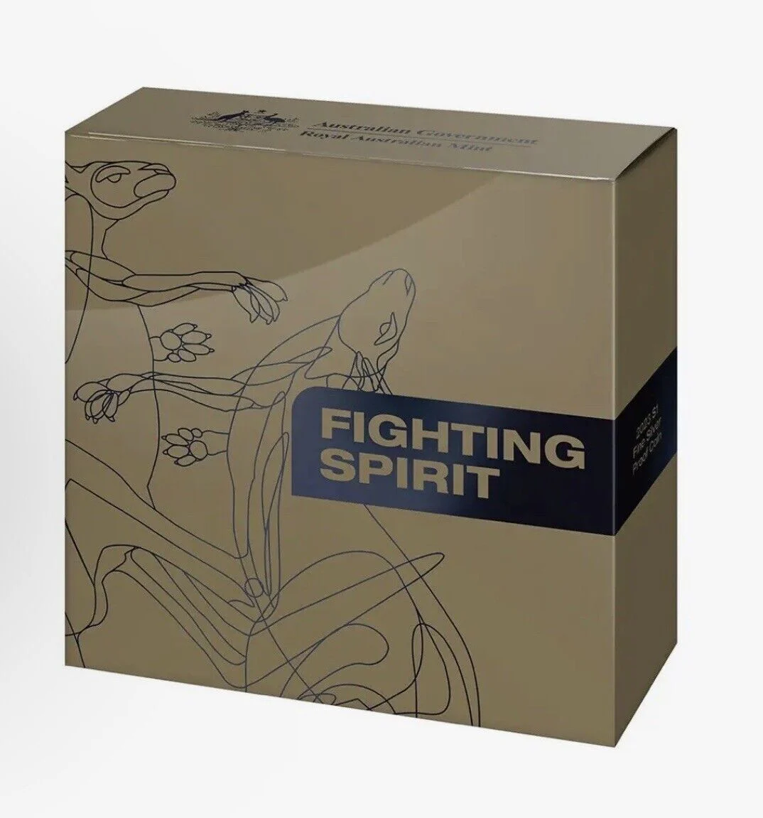 2023 Fighting Spirit 1/2oz Silver Proof Coin - Image 2