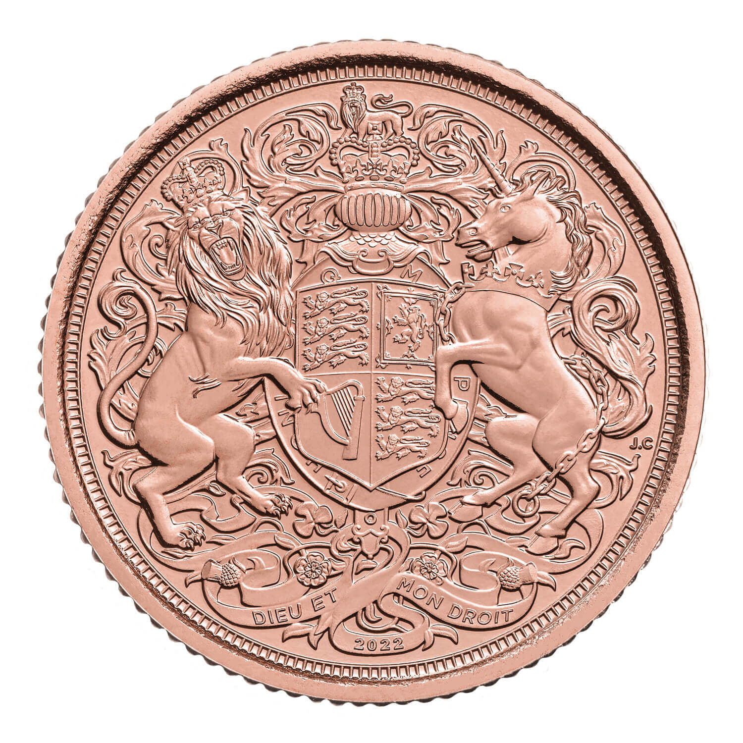 2022 GB Memorial Gold Half Sovereign - Image 3