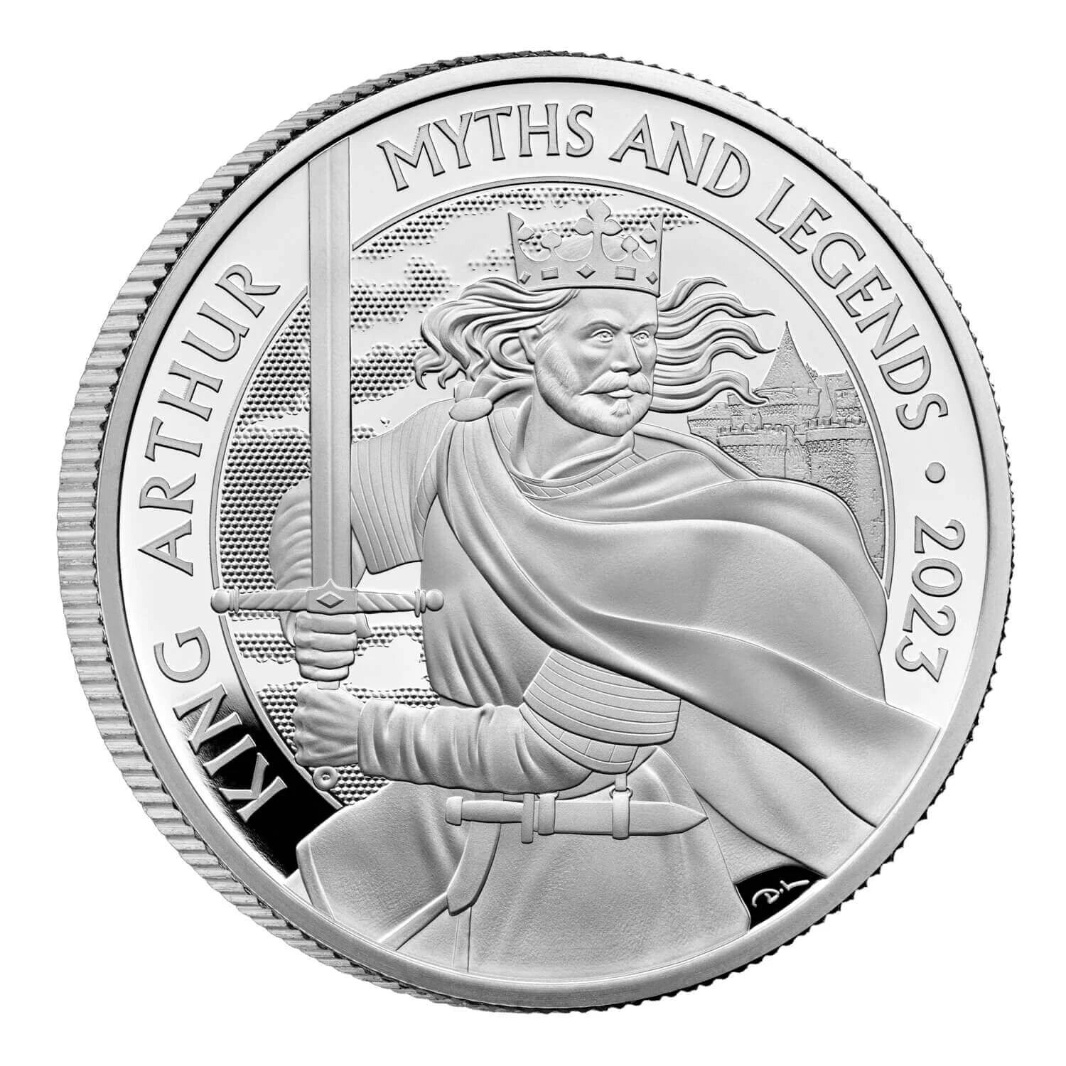 2023 GB Myths and Legends King Arthur 1oz Silver Proof Coin