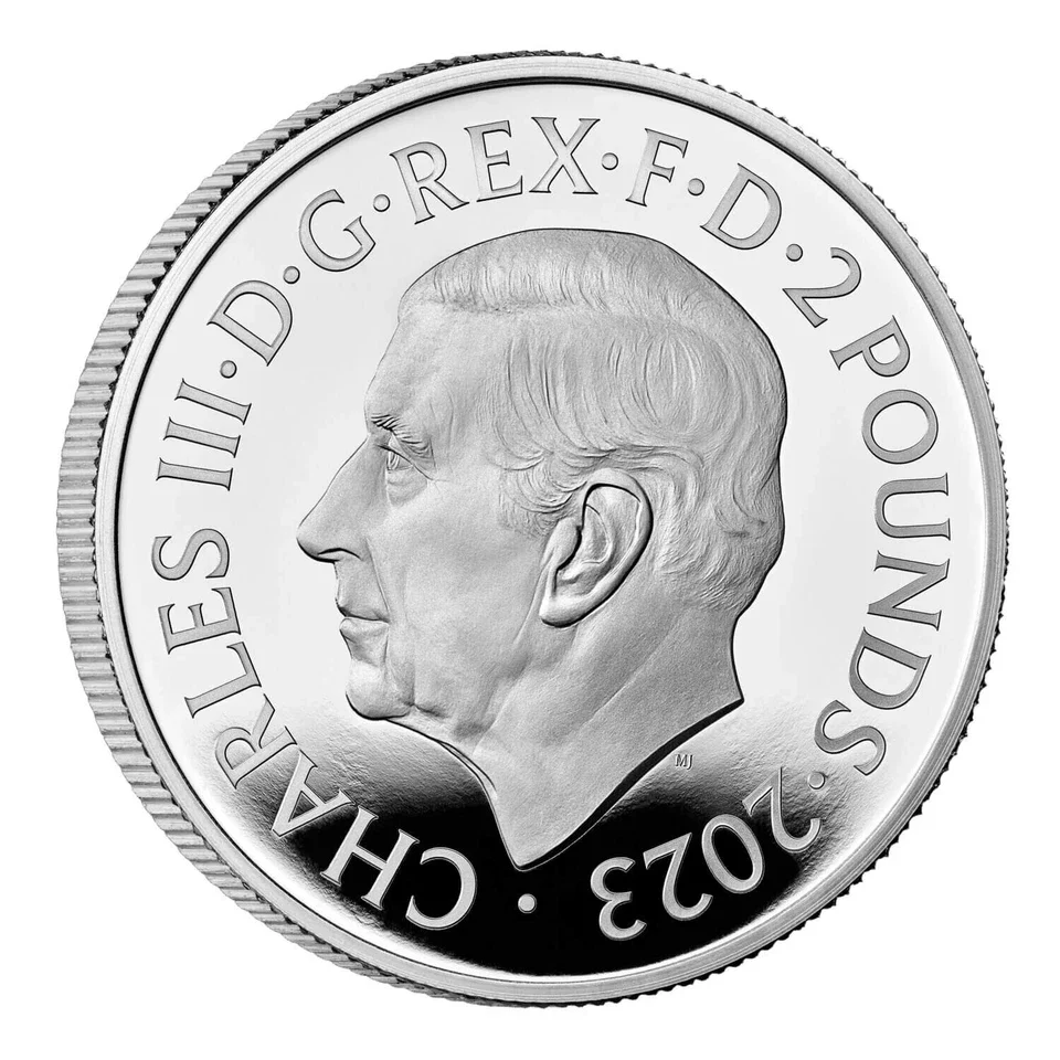 2023 GB Myths and Legends King Arthur 1oz Silver Proof Coin - Image 4