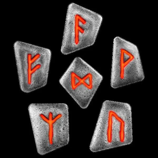 2023 Germania Mint Runes 6x 1oz Silver Set - Image 2