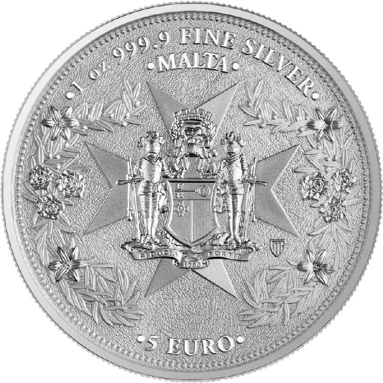 2023 Golden Eagle 5 Euro 1oz Silver Coin - Image 2