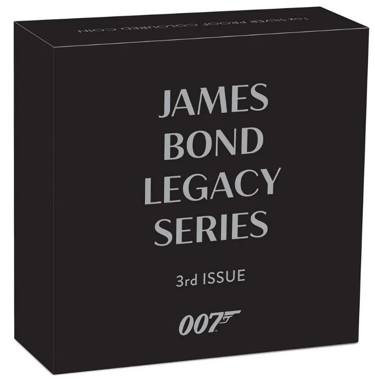 2023 James Bond Legacy Series - 3rd Issue 1oz Silver Proof Coloured Coin - Image 3