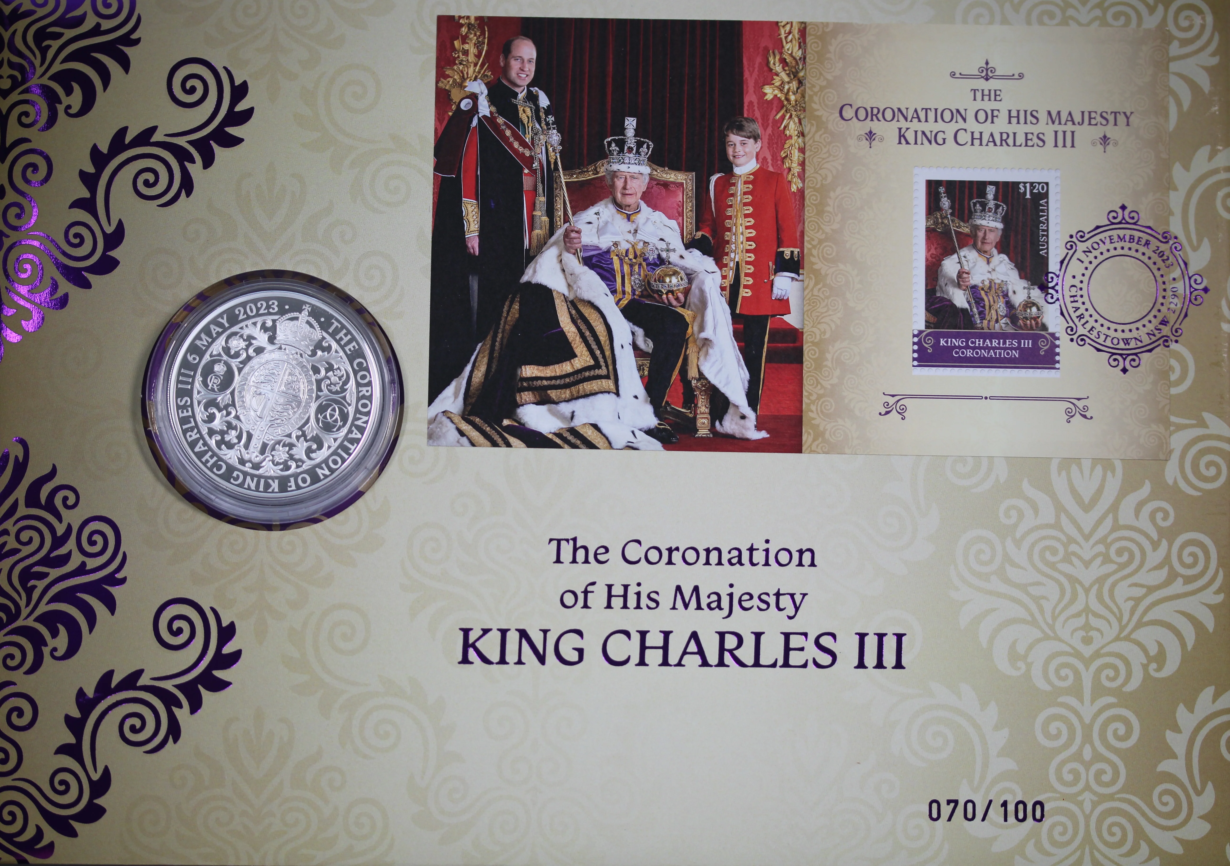 2023 King Charles Coronation Limited-Edition 2 Pound Prestige PNC - Image 2