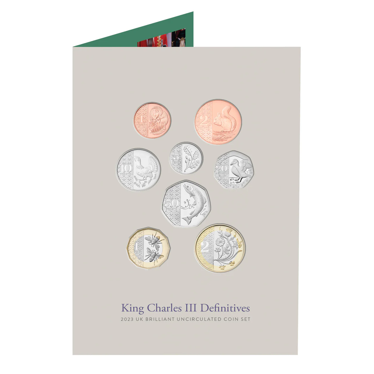 2023 King Charles III Definitives BU Coin Collection - Image 2