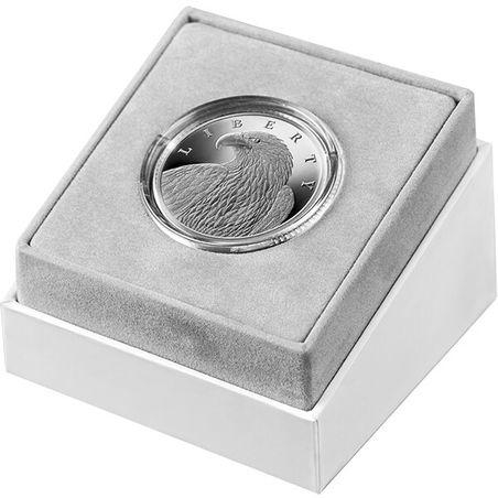 2023 Liberty Eagle United Crypto States 1 oz Proof Silver Coin - Image 3
