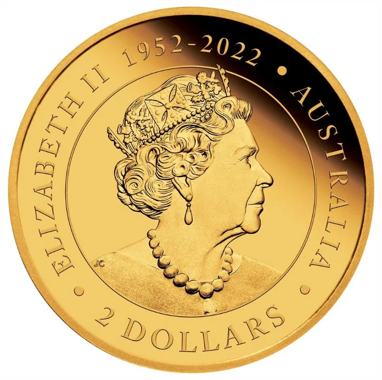 2023 Mini Roo 0.5g Gold Proof Coin in Card - Image 2