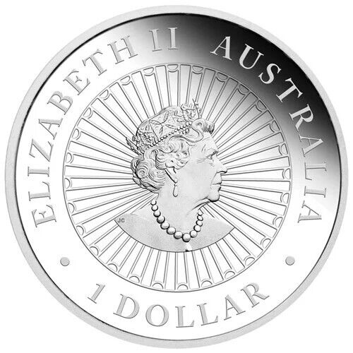 2023 Opal Rabbit 1oz Silver Proof Coin - Image 3