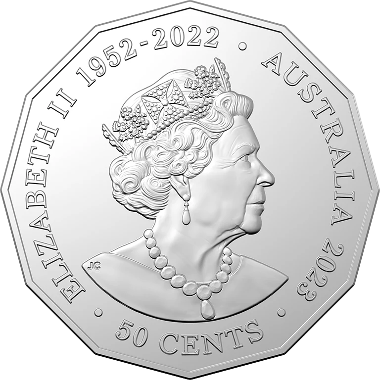 2023 Queen Elizabeth II Commemoration 50c Carded Coin - Image 3