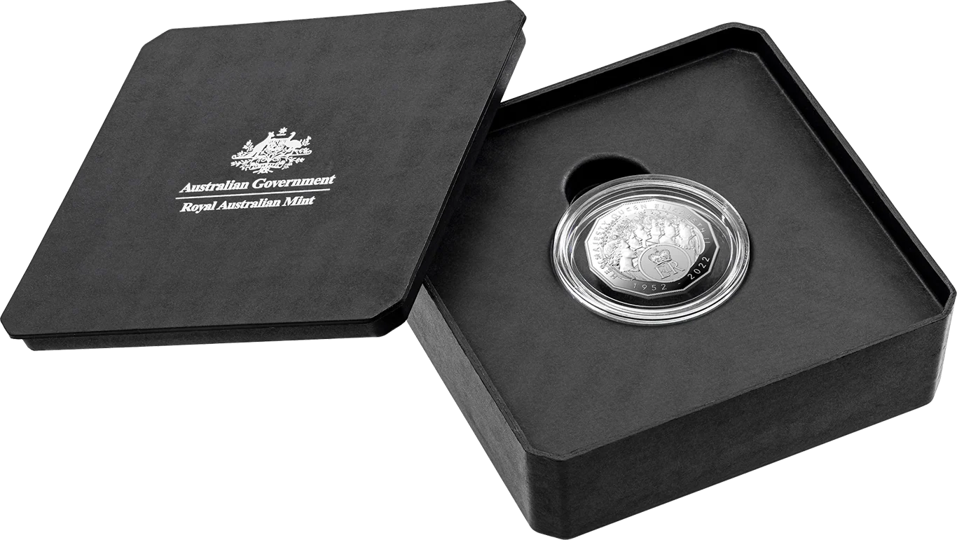 2023 Queen Elizabeth II Commemoration 50c Fine Silver Proof Coin - Image 4