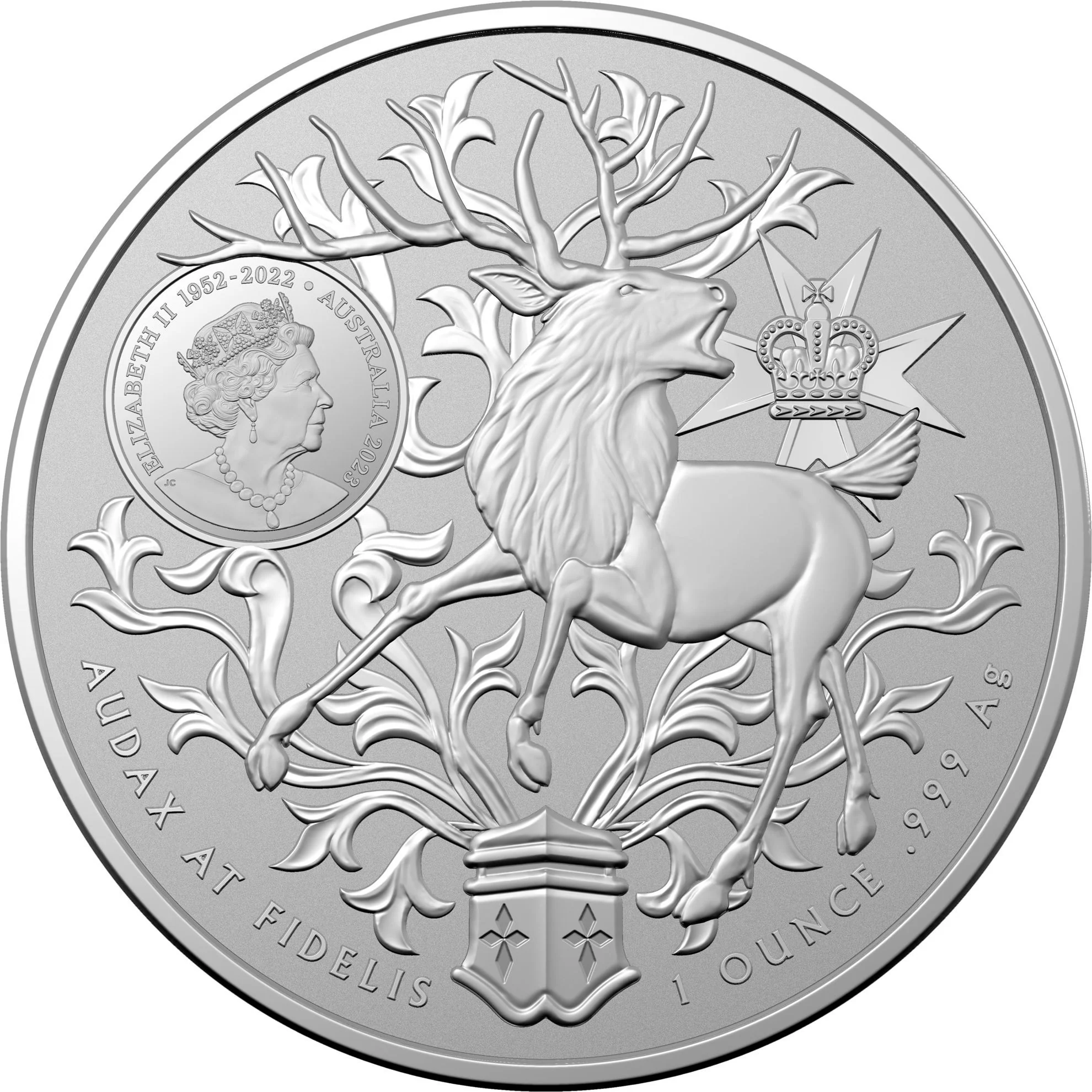2023 Queensland Coat of Arms 1oz Silver Coin - Image 2