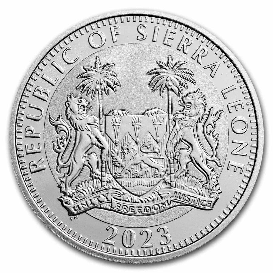 2023 Sierra Leone 1 oz Silver Egyptian Gods: Ra Coin - Image 2