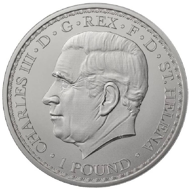 2023 St Helena Una and the Lion 1oz Silver Coin - Image 2