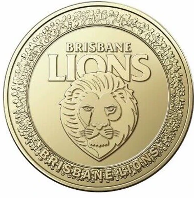 2024 $1 Brisbane Lions AFL PNC - Image 2