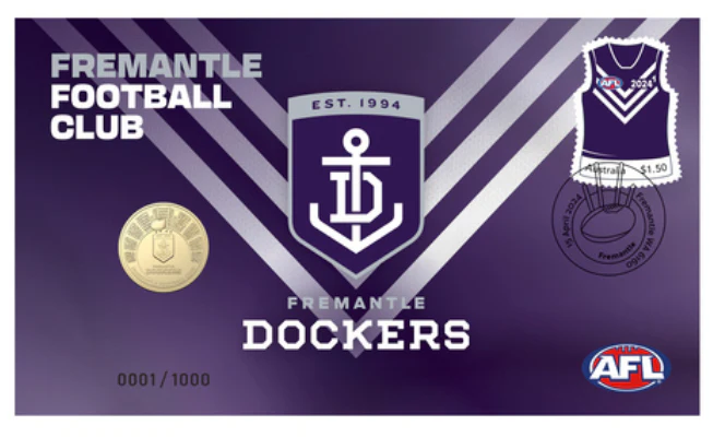 2024 $1 Fremantle Dockers AFL PNC