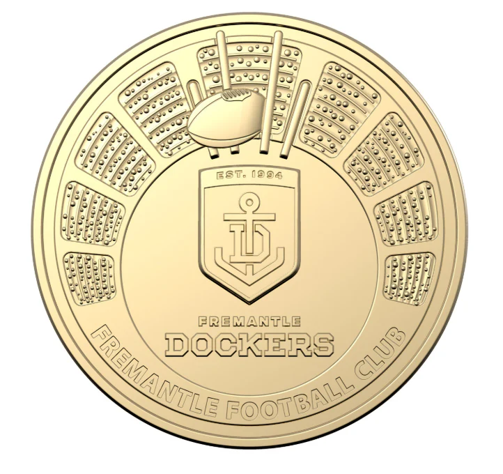 2024 $1 Fremantle Dockers AFL PNC - Image 2
