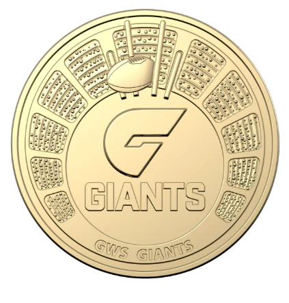 2024 $1 GWS Giants AFL PNC - Image 2