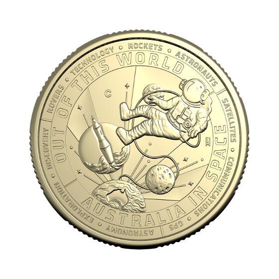 2024 $1 Out of this World Australia In Space PNC - Image 2