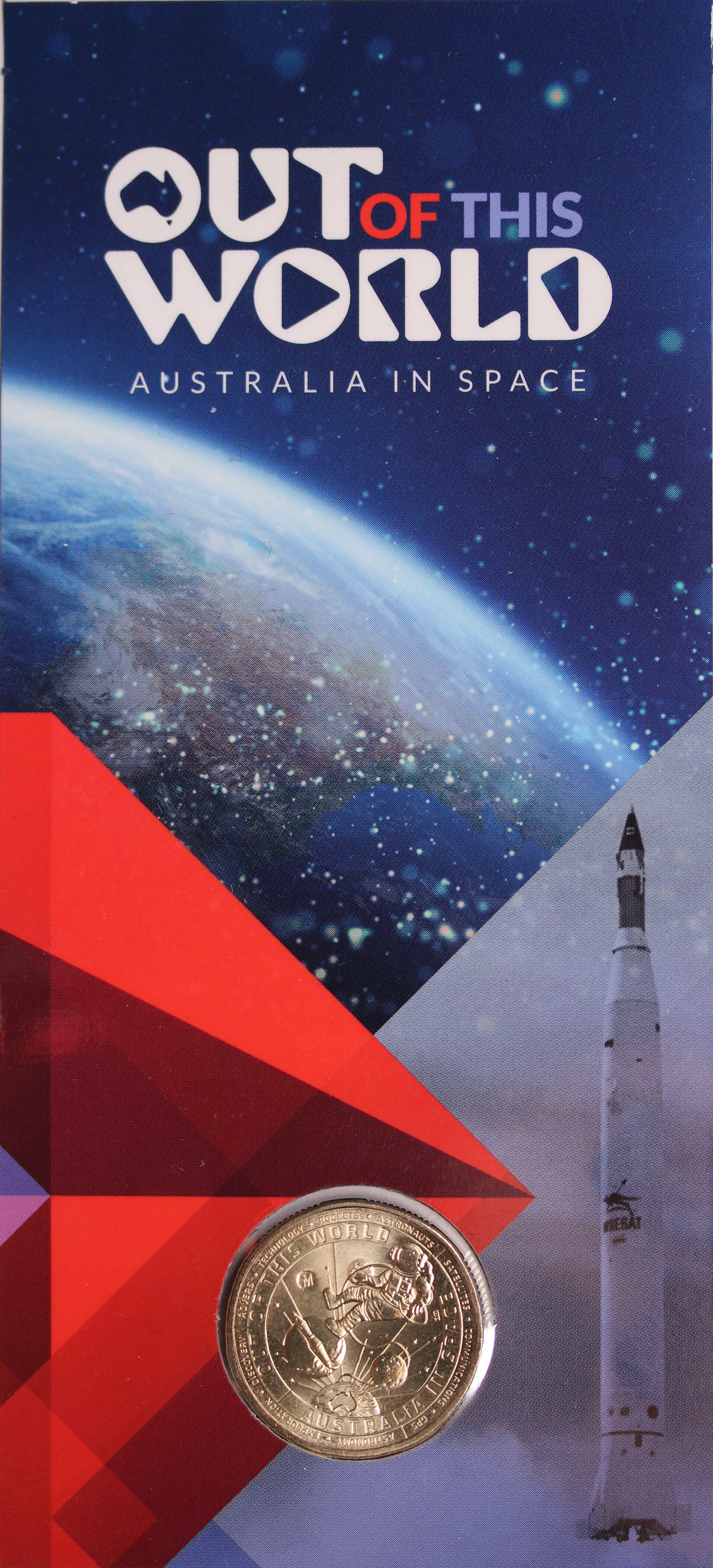 2024 $1 Out Of This World Australia's First Satellites UNC - 'M' Mintmark